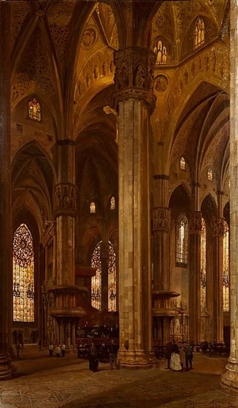 Interno del Duomo di Milano - Artgate Fondazione Cariplo, Gallerie di Piazza Scala, Milano